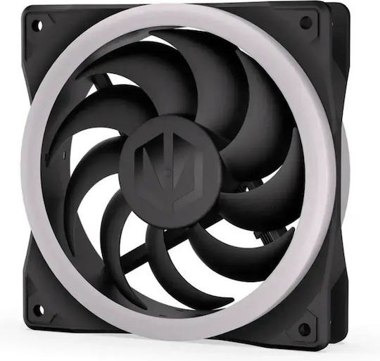 Endorfy Corona 120 Ventilator Pentru Carcasă (1600rpm) cu Iluminare ARGB și Conexiune 4-Pin PWM Negru