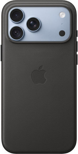 Apple TechWoven Case with MagSafe Back Cover Σιλικόνης Μαύρο (iPhone 18 Pro)