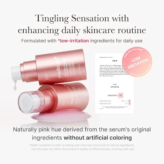Medicube PDRN Pink Exosome Shot 7500 Anti-Aging Face Serum with Niacinamide & Hyaluronic Acid 30ml