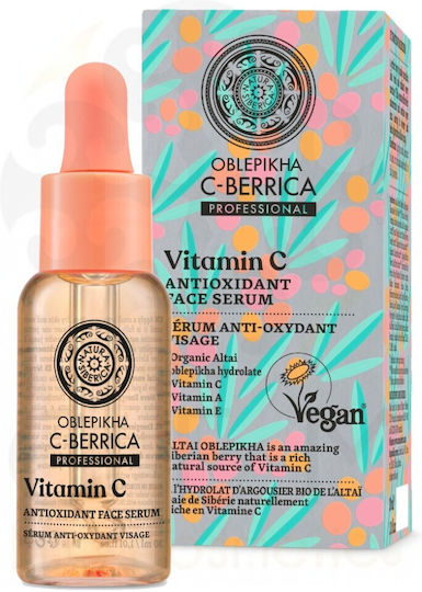Oblepikha C-berrica Professional Moisturizing & Anti-aging Serum Face with Vitamin C & Niacinamide for Detoxification & Radiance 30ml