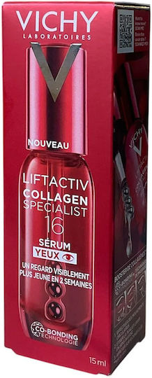 Vichy Liftactiv Anti-aging Serum Eyes with Peptides & Collagen for Radiance & Firming 15ml