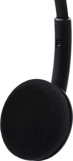 On Ear Multimedia Headphones with Microphone and USB-A Connection MTX1091ECO