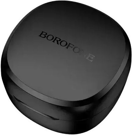 Borofone BW97 In-ear Bluetooth Handsfree Ακουστικά με Αντοχή στον Ιδρώτα και Θήκη Φόρτισης Μαύρα