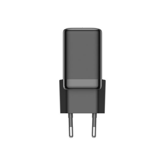 Joyroom Зарядно устройство с вграден кабел GaN с USB-A порт и USB-C порт 45 W Power Delivery Черно (JR-TG8 GaN)