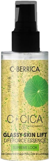C+Cica C-Berrica Glassy Skin Lift Soothing & Moisturizing Essence Face with Vitamin C & Niacinamide for Detoxification & Radiance 50ml
