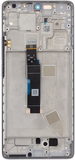 Xiaomi Ersatzbildschirm Mit Touch-Mechanismus Und Rahmen Für Xiaomi Redmi Note 14 Pro 4G Lila
