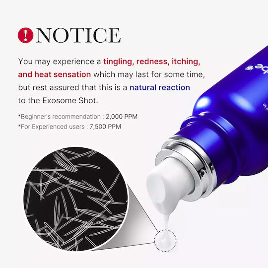 One Day Exosome 2000ppm Anti-Aging Ampoule Serum für das Gesicht mit Niacinamid & AHA 30ml