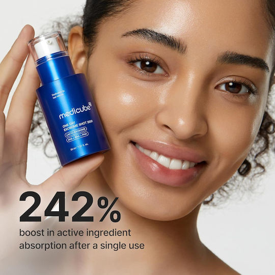 One Day Exosome 2000ppm Anti-Aging Ampoule Serum für das Gesicht mit Niacinamid & AHA 30ml