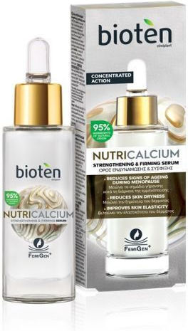 Nutricalcium Противостареещ Серум За Лице с Ниацинамид и Хиалуронова Киселина за Блясък и Стягане 30ml
