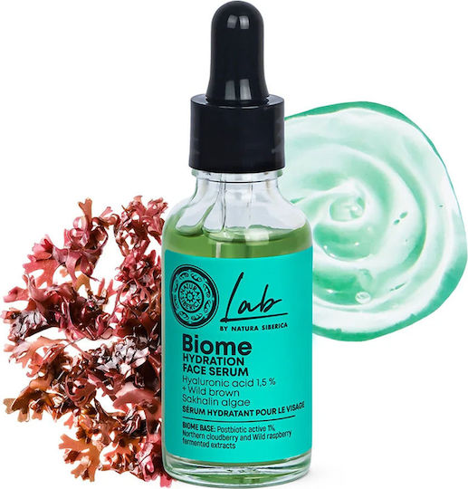 Natura Siberica Lab Biome Hydration Anti-aging Serum Face with Hyaluronic Acid 30ml