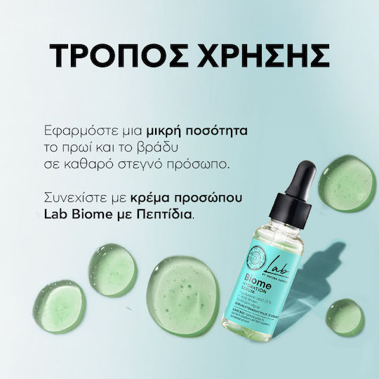 Natura Siberica Lab Biome Hydration Anti-aging Serum Face with Hyaluronic Acid 30ml