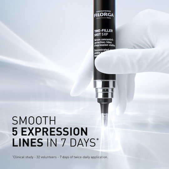 Time-Filler Shot 5 XP Feuchtigkeitsspendend & Anti-Aging Serum Gesicht für Straffung 15ml
