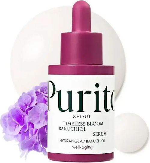 Bakuchiol Timeless Bloom Anti-aging Serum Face with Bakuchiol & Peptides 30ml