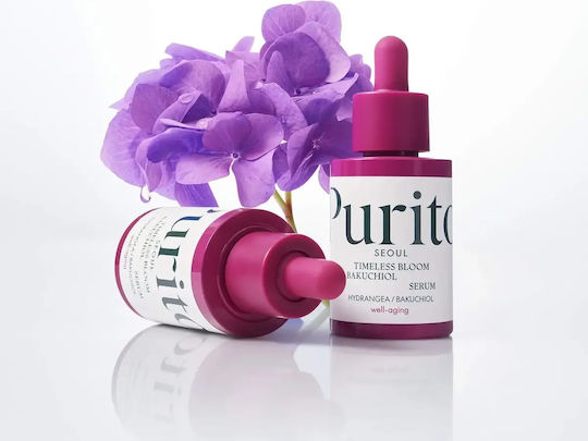 Bakuchiol Timeless Bloom Anti-aging Serum Face with Bakuchiol & Peptides 30ml