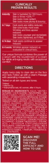 L'Oreal Paris Anti-Aging Creme-Serum Für Das Gesicht 50ml