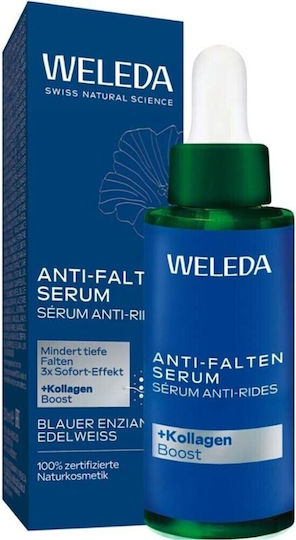 Weleda Blue Gentian & Edelweiss Anti-aging Serum Face with Collagen 30ml