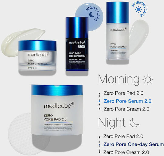 Medicube Zero Pore One Day Soothing & Moisturizing Face Serum with Centella Asiatica & Niacinamide for Brightening & Dark Spots 30ml