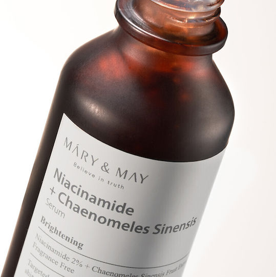 Mary & May Niacinamide Chaenomeles Sinensis Anti-aging Serum Face with Niacinamide 30ml