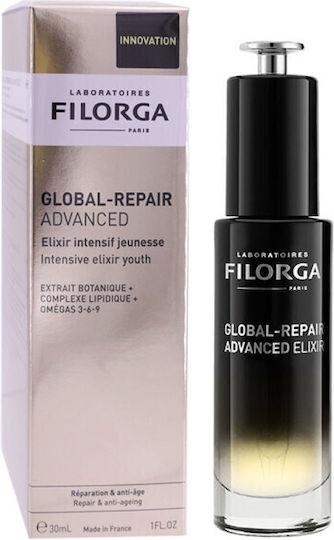 Global-Repair Advanced Elixir Αντιγηραντικό Essence Προσώπου για Λάμψη & Σύσφιξη 30ml