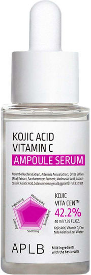 Kojic Acid Vitamin C Ampoule Face Serum with Vitamin C for Brightening & Revitalization 40ml