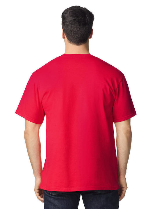 Gildan Softstyle Herren-Werbe-T-Shirt Gildan Rot