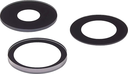 Nur Rückkamera-Objektivglas mit Kleber iPhone 14 Pro 14 Pro Max 3-teilige Set Echtes Saphir Premium 10er Pack