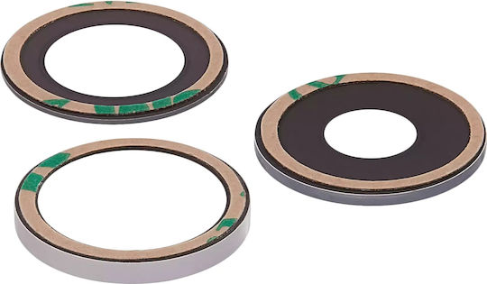 Nur Rückkamera-Objektivglas mit Kleber iPhone 14 Pro 14 Pro Max 3-teilige Set Echtes Saphir Premium 10er Pack