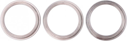 Back Camera Bezel Ring Only Iphone 11 Pro 11 Pro Max Silver 3 Piece Set 10 Pack
