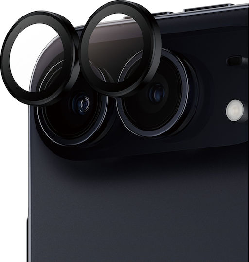PanzerGlass Hoops Camera Protection Tempered Glass Black for iPhone Duo
