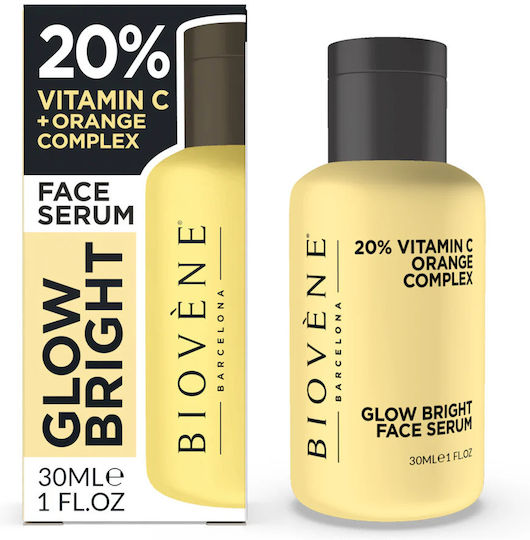 Glow Bright Face Serum Illuminating Face Serum 20% Vitamin C 30ml