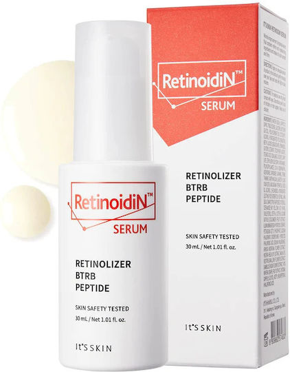 It's Skin RetinoidiN Serum Hidratant și Anti-îmbătrânire Pentru Față cu Retinol pentru Revitalizare și Hrănire 30ml
