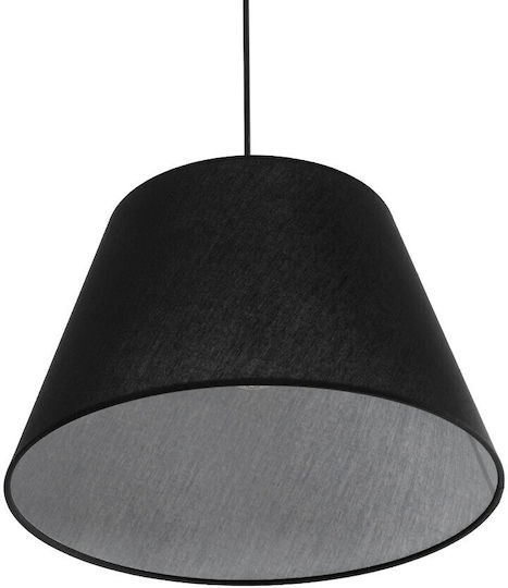 GloboStar Triangle Hängelampe Schwarz mit Fassung E27 37x37x70cm.