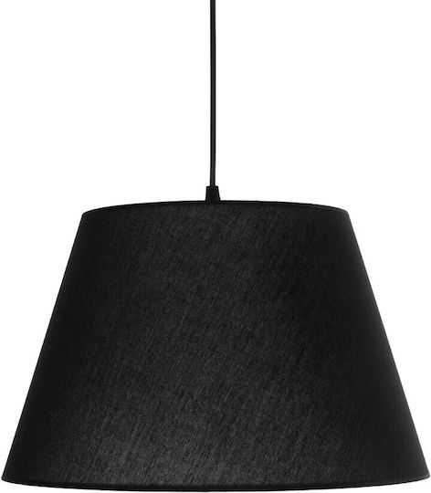 GloboStar Triangle Hängelampe Schwarz mit Fassung E27 37x37x70cm.