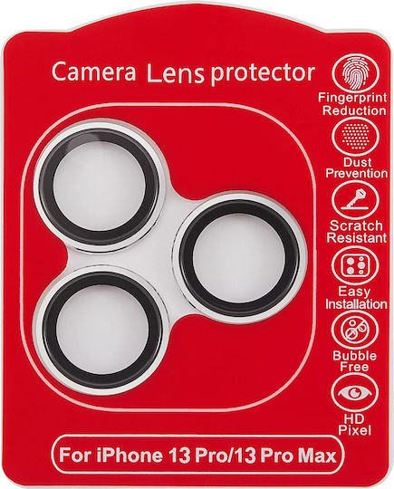Casper Camera Protection Tempered Glass Silver for iPhone 13 Pro / 13 Pro Max