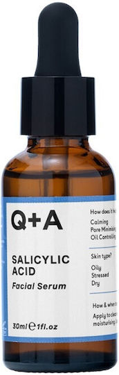 Salicylsäure Feuchtigkeitsspendendes Serum Gesicht mit Panthenol & Salicylsäure für Fehler 30ml