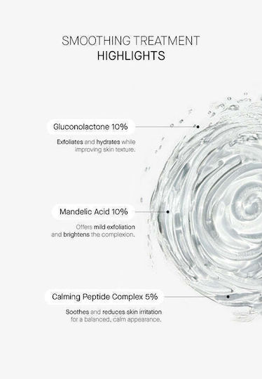 Sloothing Treatment Soothing & Anti-aging Serum Face with Peptides for Nourishment & Whitening 30ml