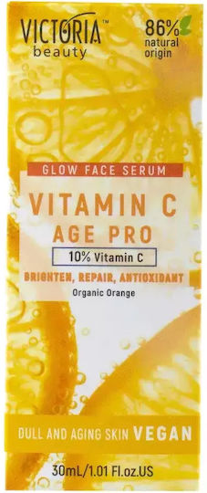 Victoria Beauty Vitamin C Age Pro Anti-Aging Serum Gesicht mit Vitamin C für Strahlkraft & Aufhellung 30ml