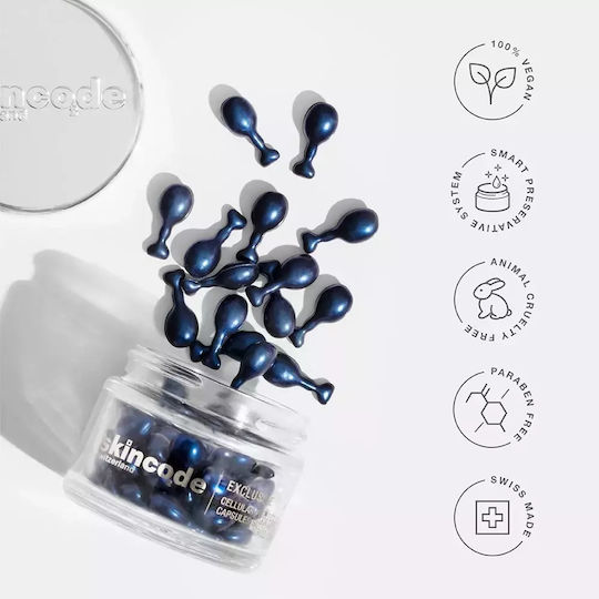 Capsule Celulare Exclusiv Perfect Skin Serum Antiviegravitate pentru Față 45x14.9ml
