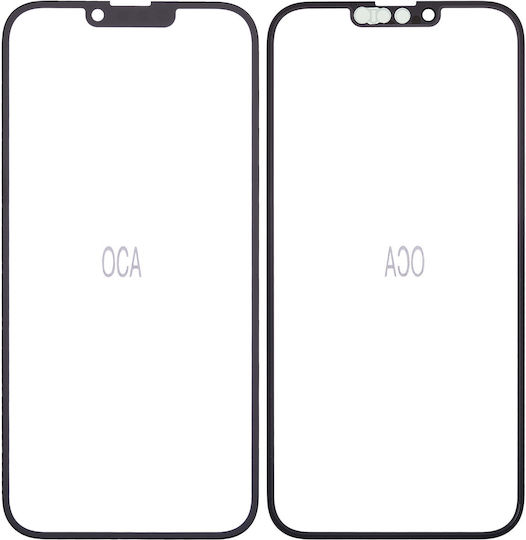 2-in-1 Glas + OCA Vorgeinstalliert Für iPhone 14 Plus 10er Pack
