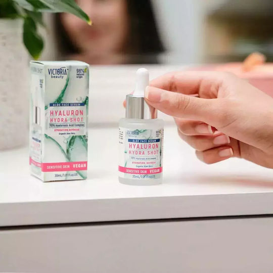 Victoria Beauty Хиалуронова Киселина 10% Комплекс За Лице Серум С Алое Вера + Ниацинамид 30мл