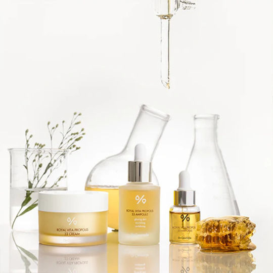 Dr. Ceuracle Royal Vita Propolis 33 Feuchtigkeitsspendendes Serum für das Gesicht mit Panthenol für Revitalisierung & Nährend 30ml
