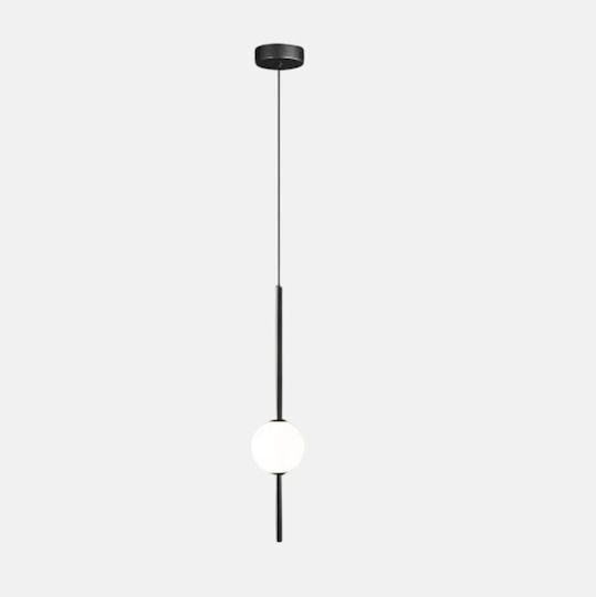 Home Lighting Pendant Light Black 12x100x100cm
