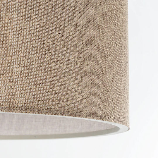 GloboStar Lofty Pendant Light Beige with Socket E27 38x38x70cm