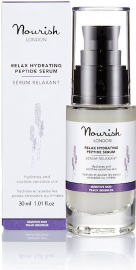 Relax Hydrating Peptide Soothing & Moisturizing Serum Face with Peptides for Nourishment 30ml