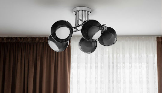 Active Jet Hängelampe für 5 Lampen E27
