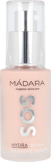 Madara SOS Hydra Repair Интензивен Хидратиращ & Против стареене Серум за Лице с Хиалуронова киселина 30ml