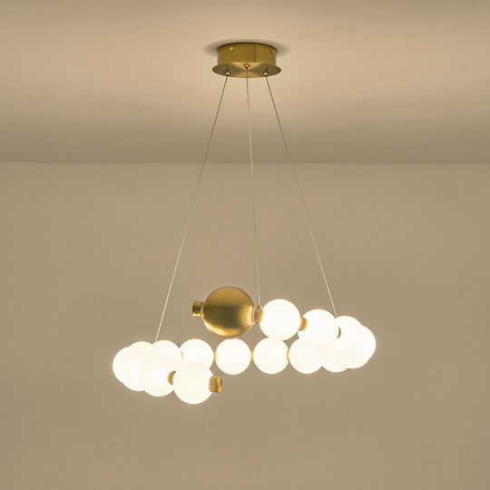 Eurolamp Trea LED Deckenleuchte Bronze 53x15x124cm Eurolamp Trea LED Deckenleuchte Bronze 53x15x124cm