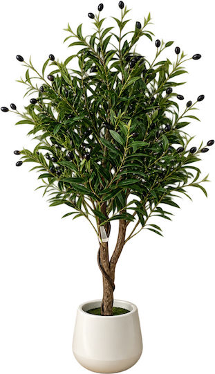 Künstliche Pflanze im Topf Olive Grün 150cm Inart