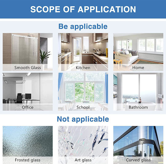 Matte Opaque Self-adhesive Film Glass Window Sun Protection Privacy Polka Dot Pattern 60 X 200 Cm Thickness 0.5 Mm Original Deals