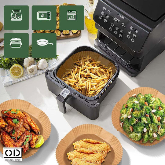 Hârtii antiaderente pentru Air Fryer 20 cm 50 buc